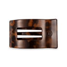 Flat Rectangle Hair Clip | Medium | Tortoise - A'Bekah's Boutique