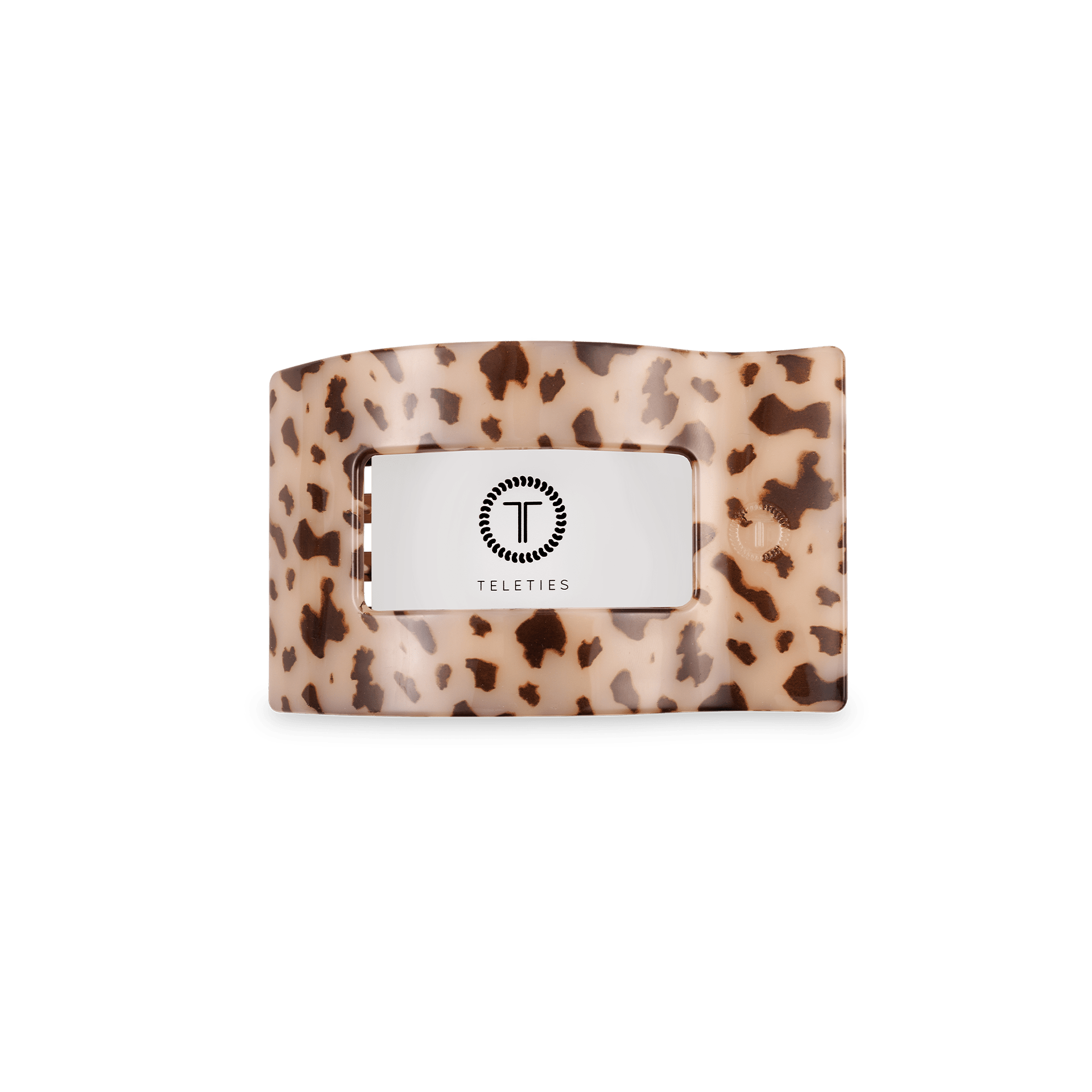 Flat Rectangle Hair Clip | Small | Blonde Tortoise - A'Bekah's Boutique