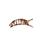 Flat Rectangle Hair Clip | Small | Blonde Tortoise - A'Bekah's Boutique