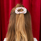 Flat Round Hair Clip | Small | Minnie Mouse Loves Her Bows! - A'Bekah's Boutique