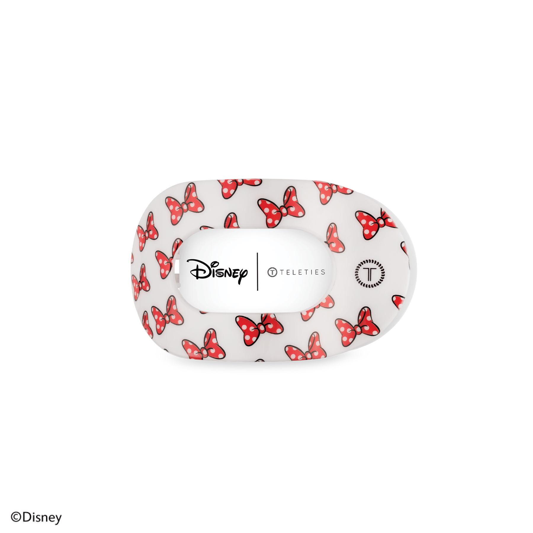 Flat Round Hair Clip | Small | Minnie Mouse Loves Her Bows! - A'Bekah's Boutique
