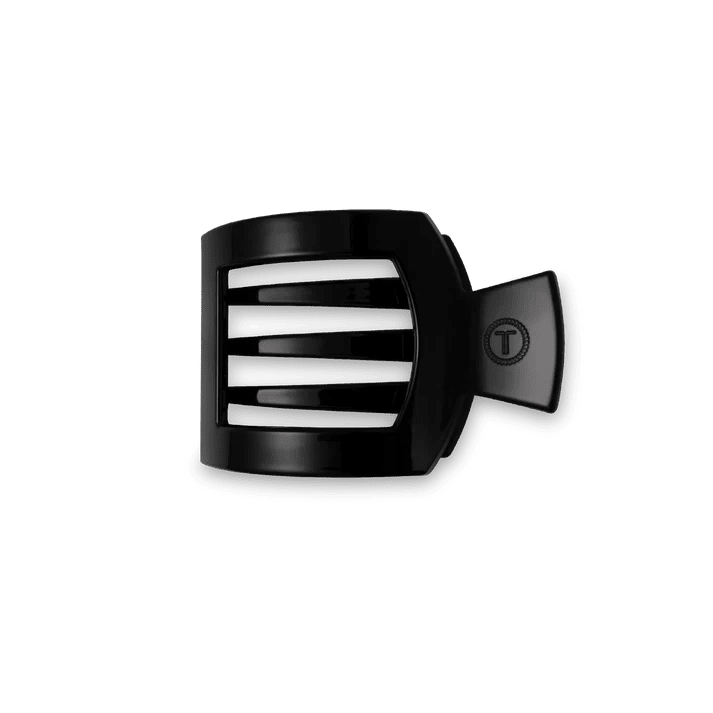 Flat Square Hair Clip | Medium | Black - A'Bekah's Boutique