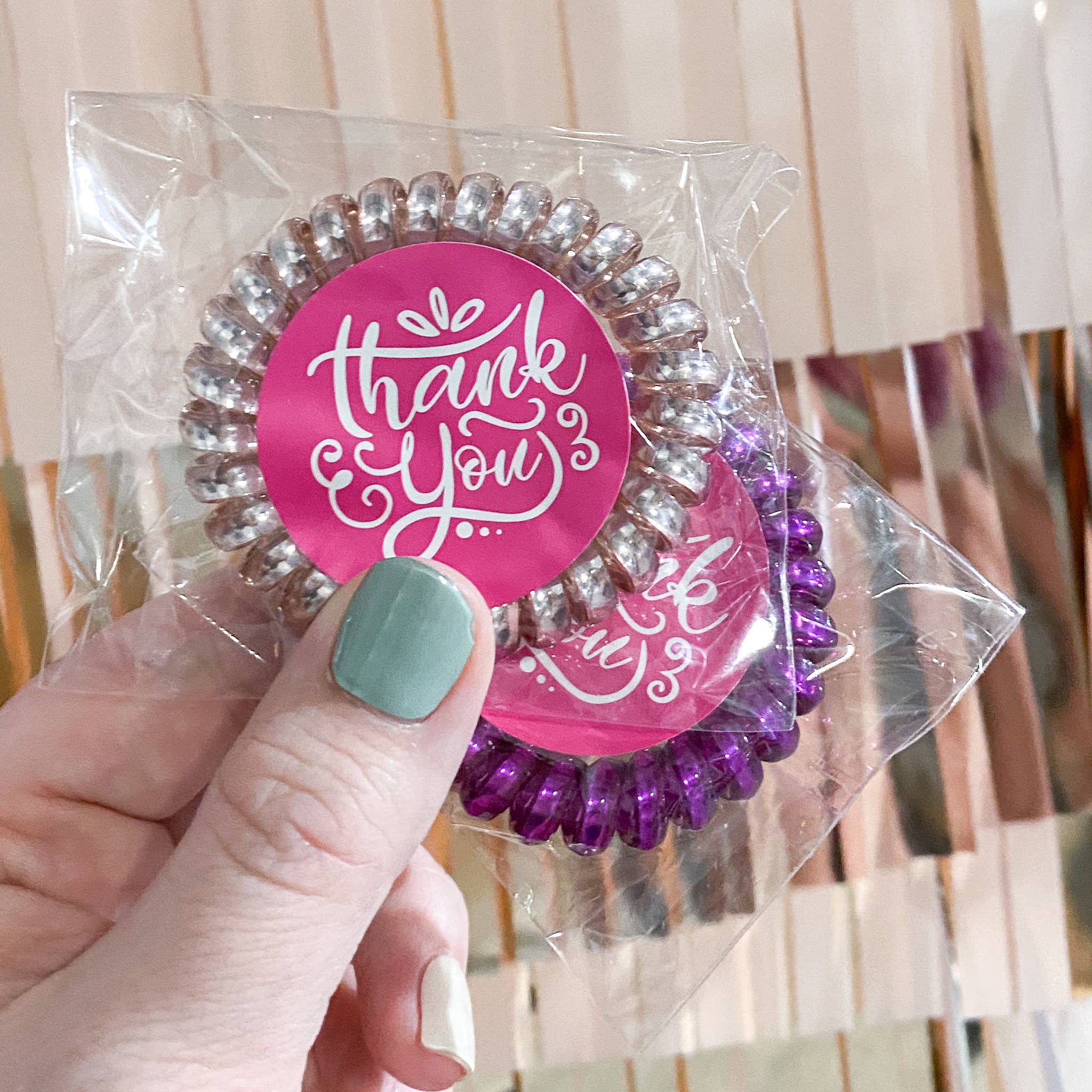 Hair Ties - Thank you - A'Bekah's Boutique