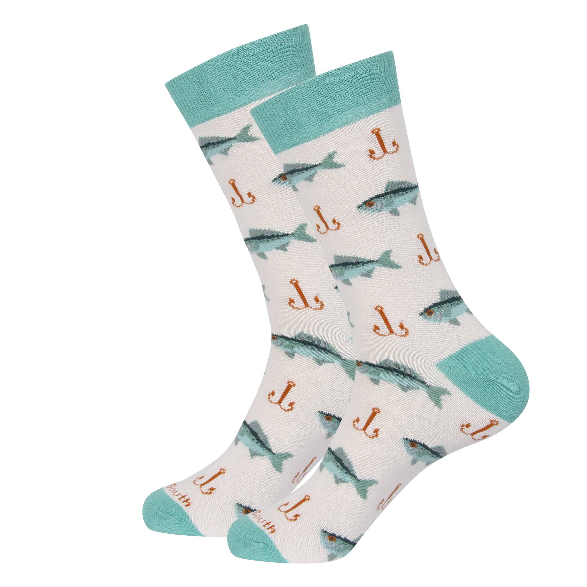 Hook Line and Sink Fishing Socks - A'Bekah's Boutique