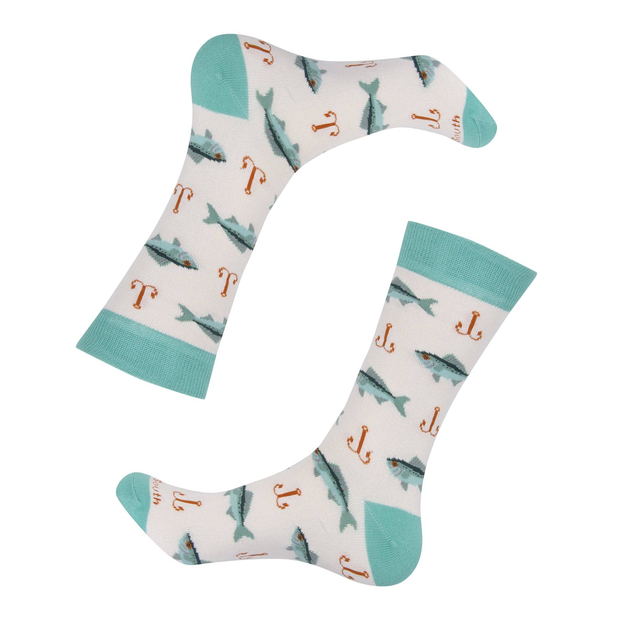 Hook Line and Sink Fishing Socks - A'Bekah's Boutique