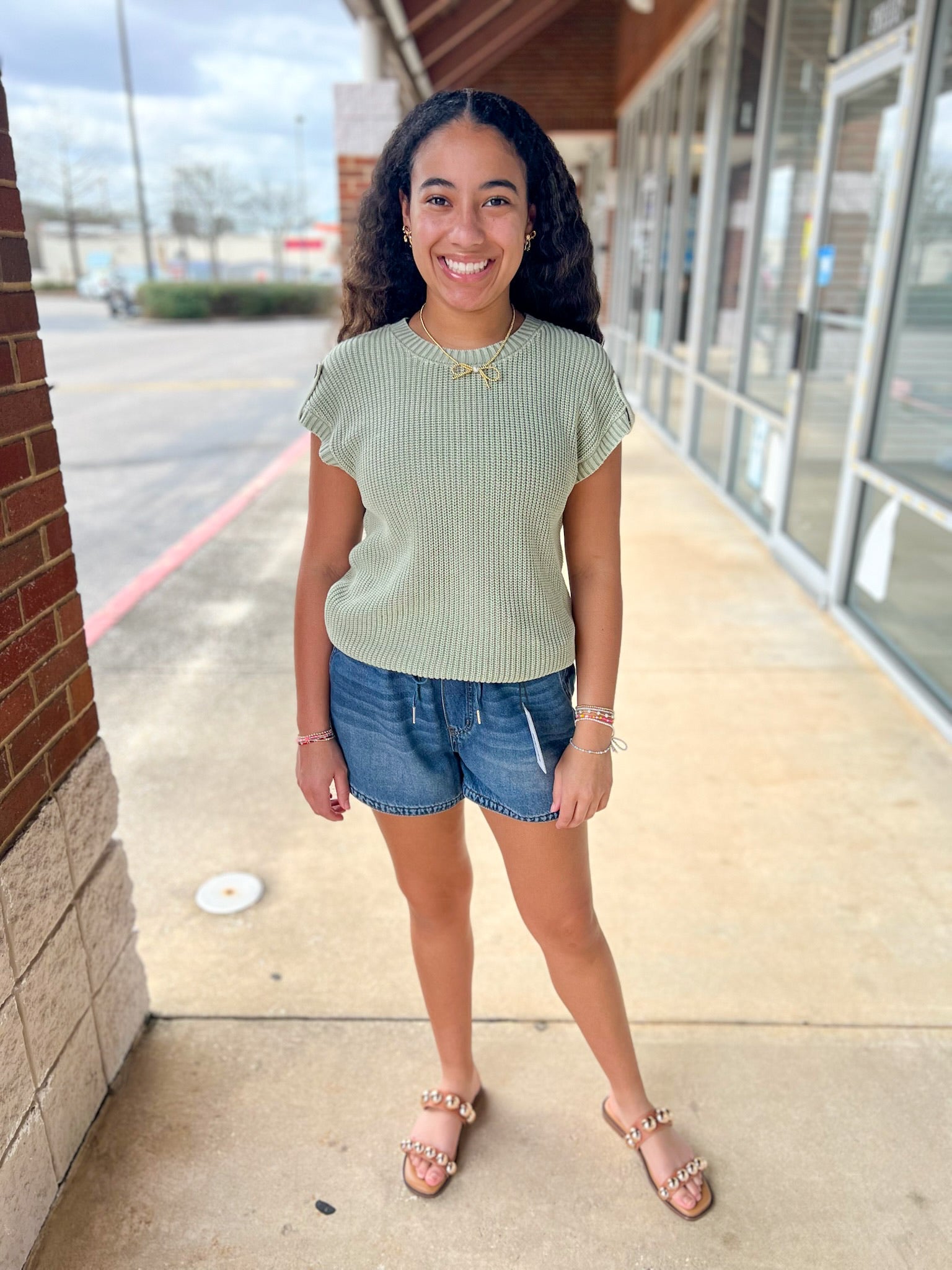 Judy Blue High Waisted Featherweight Boxer Denim Shorts - A'Bekah's Boutique