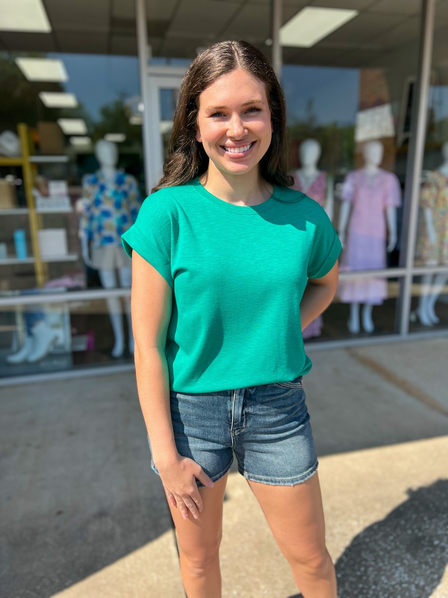 Judy Blue High Waisted Shield Back Pocket Shorts - A'Bekah's Boutique