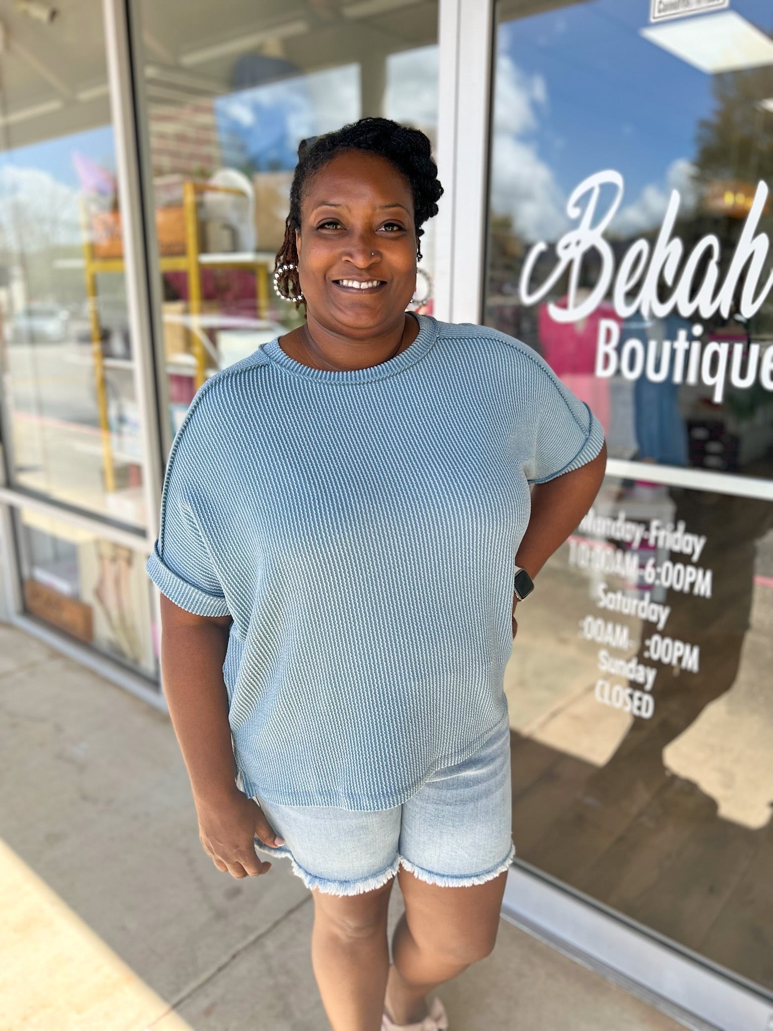Judy Blue HW Curvy Tummy Control Fray Hem Shorts - A'Bekah's Boutique