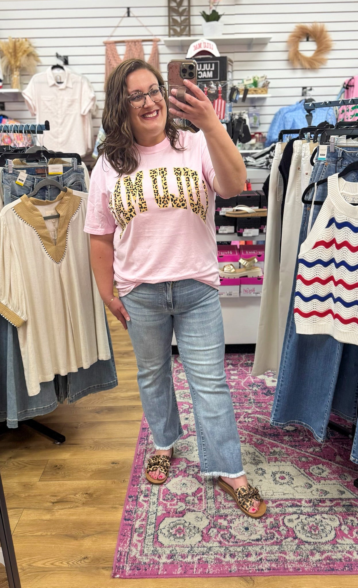 Judy Blue Mid Rise Light Wash Kick Flare Jeans with Frayed Hem 26.5" Inseam - A'Bekah's Boutique