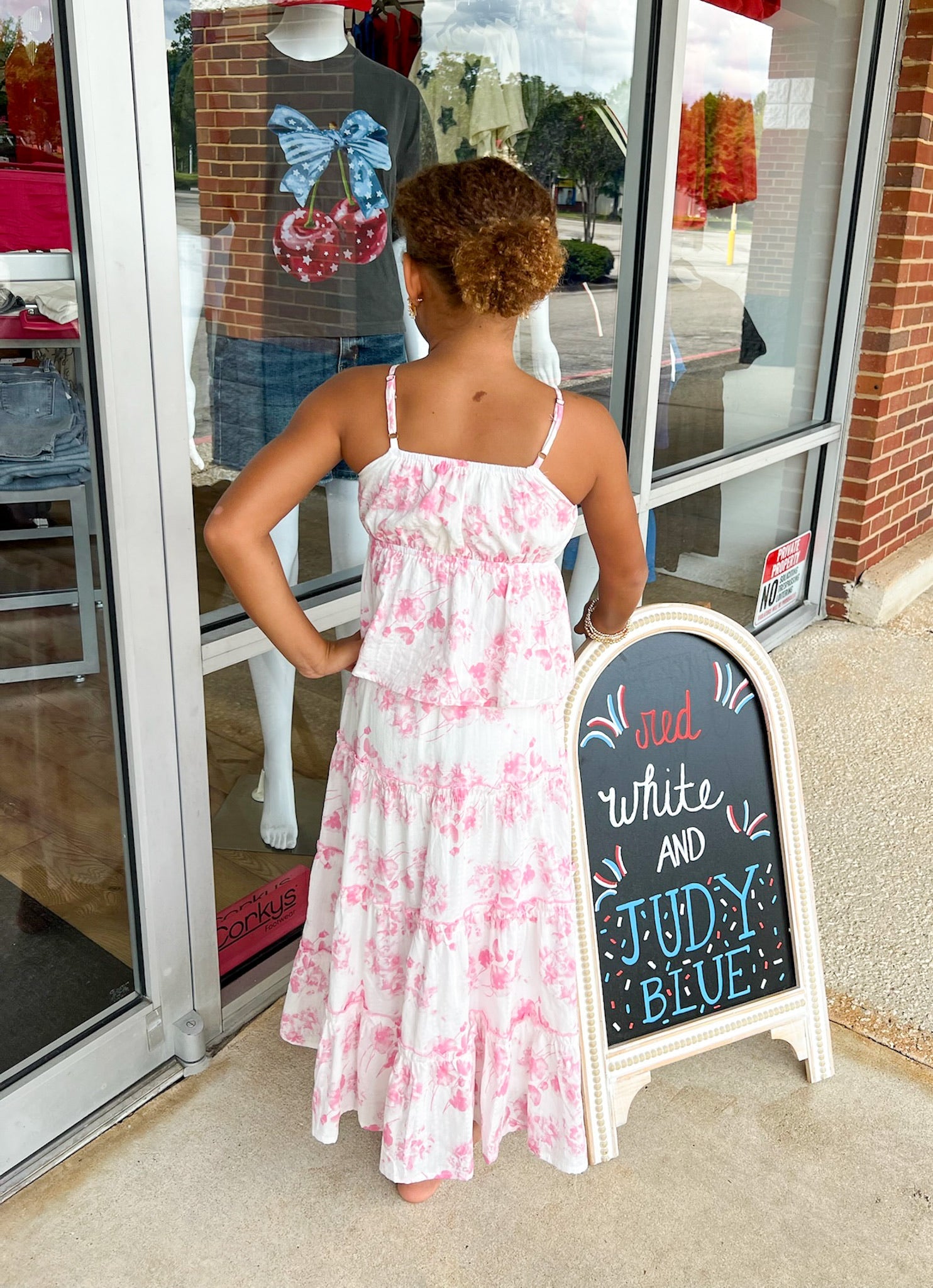 Just Imagine Girls Pink Floral Maxi Skirt - A'Bekah's Boutique