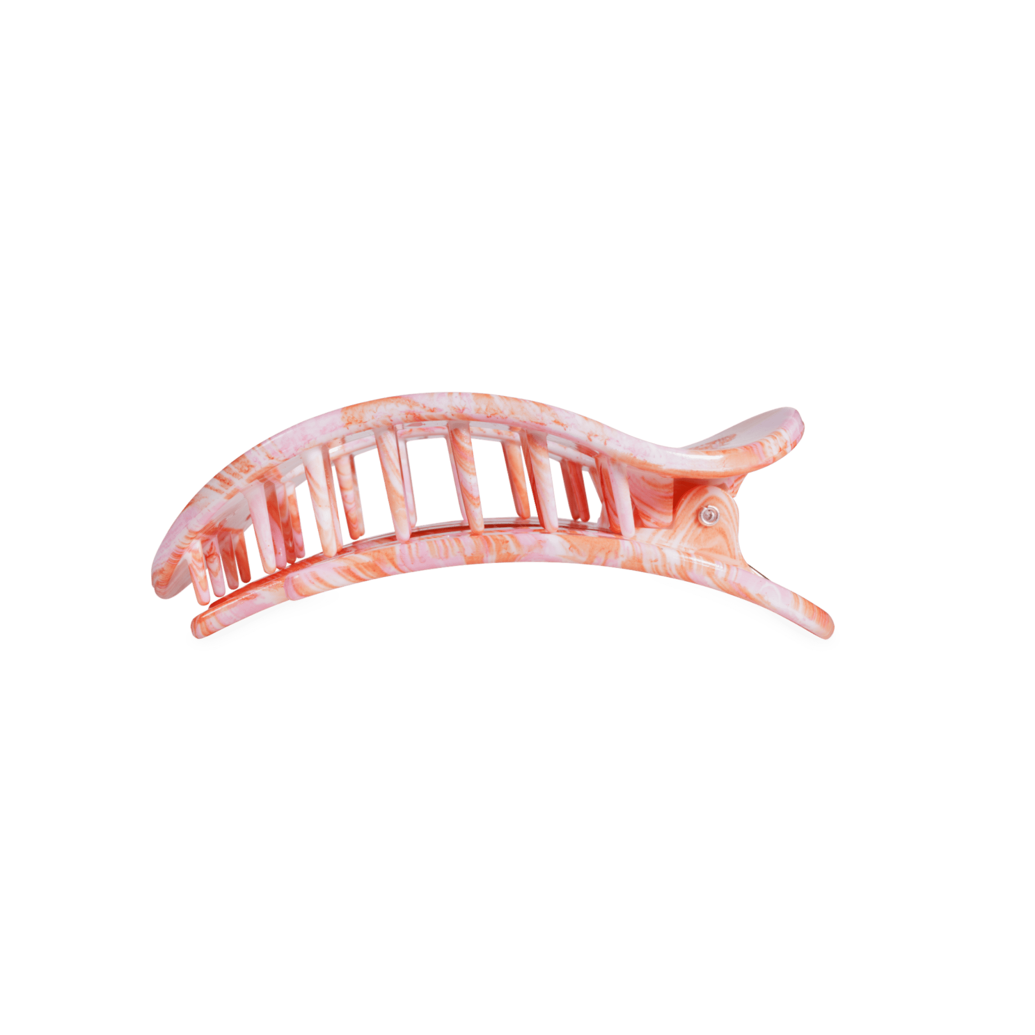 Just Keep Swimming | Medium | Flat Round Hair Clip - A'Bekah's Boutique
