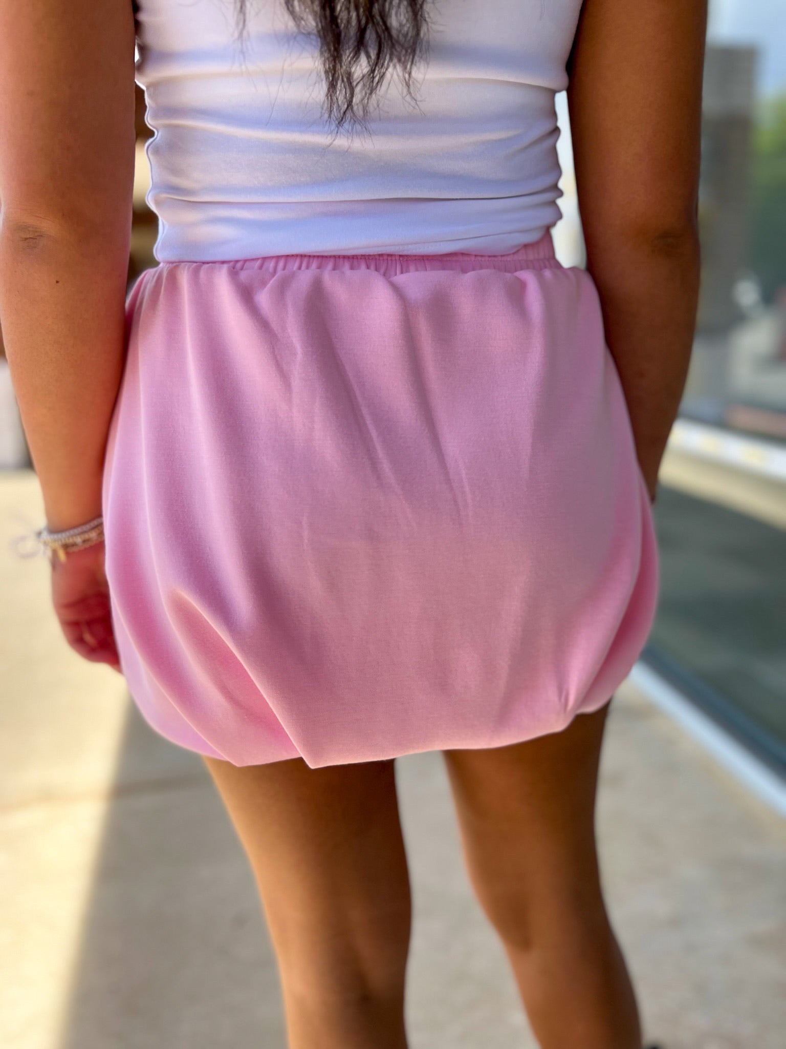 Light Pink Lulu Mac Skort - A'Bekah's Boutique