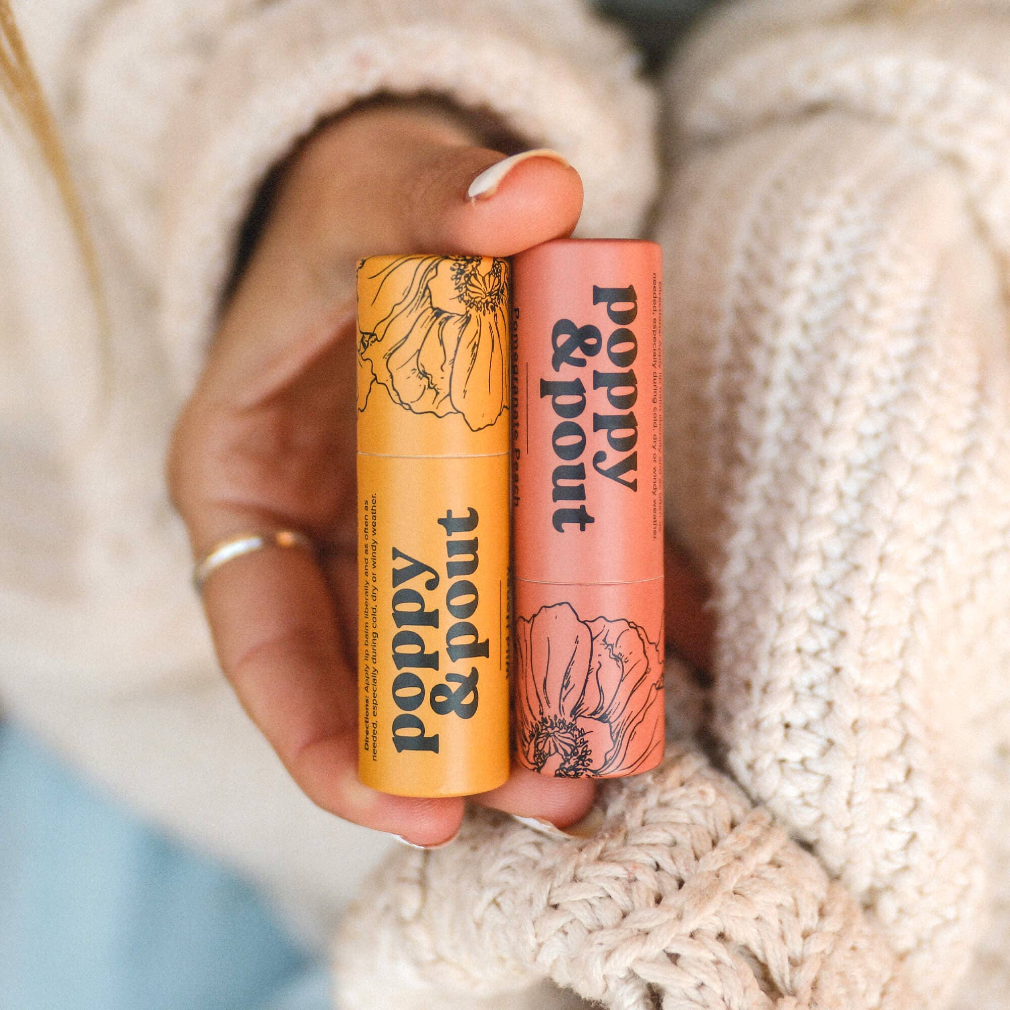Lip Balm, Pomegranate Peach - A'Bekah's Boutique