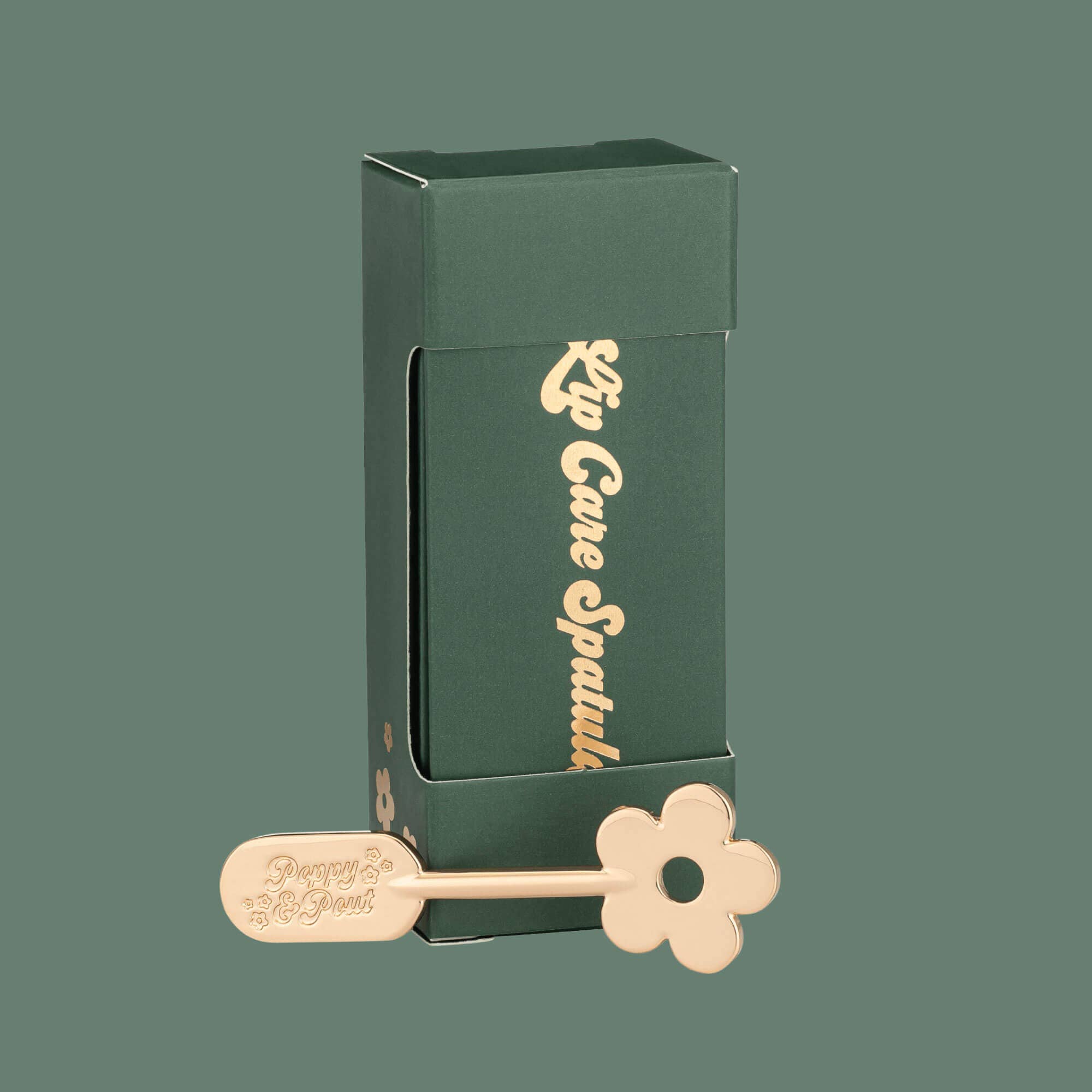 Lip Care Spatula, Gold Daisy - A'Bekah's Boutique