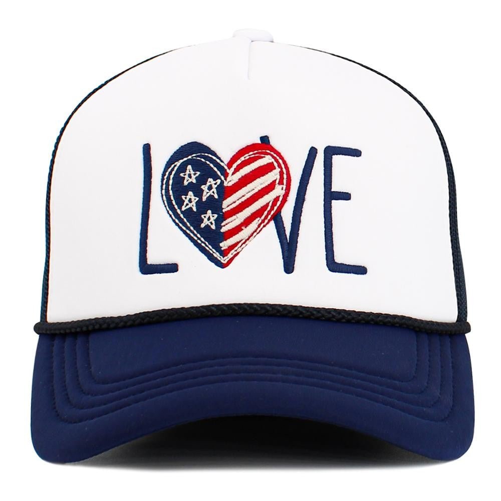 Love Adjustable Trucker Hat - A'Bekah's Boutique