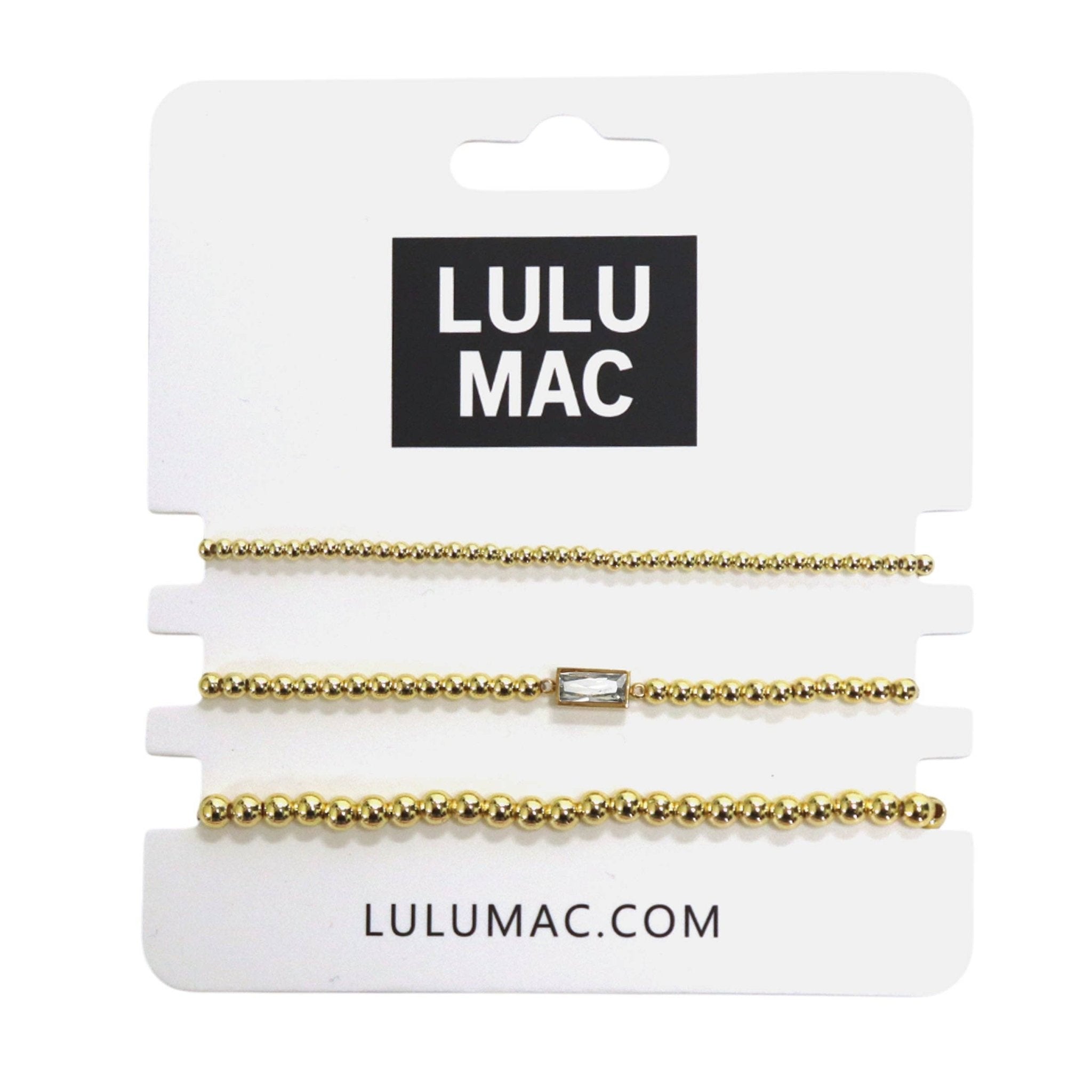 Lulu Mac Birthstone Bracelet April - A'Bekah's Boutique
