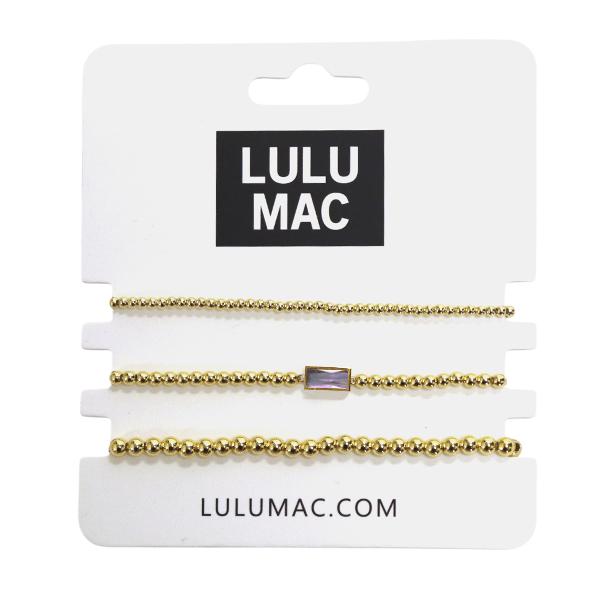 Lulu Mac Birthstone Bracelet June - A'Bekah's Boutique