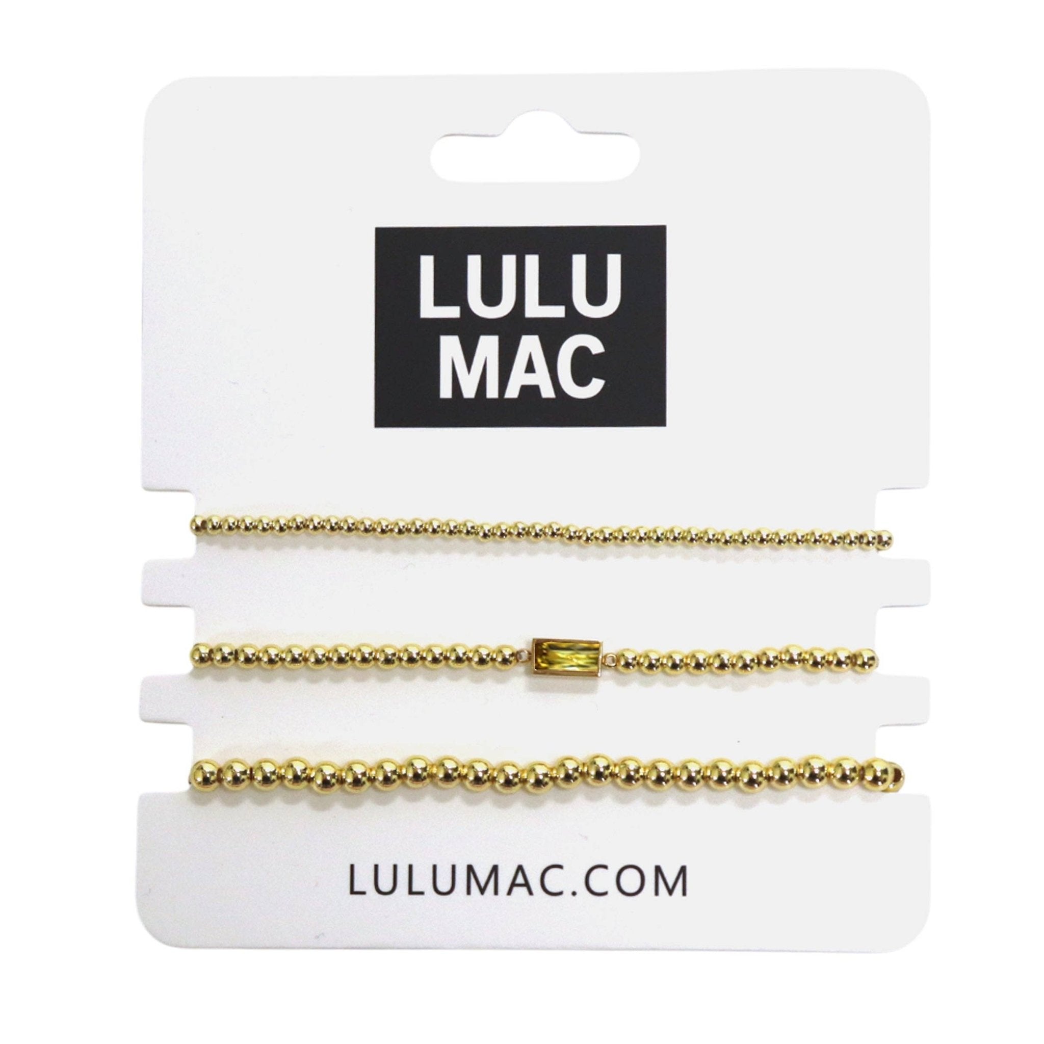 Lulu Mac Birthstone Bracelet November - A'Bekah's Boutique