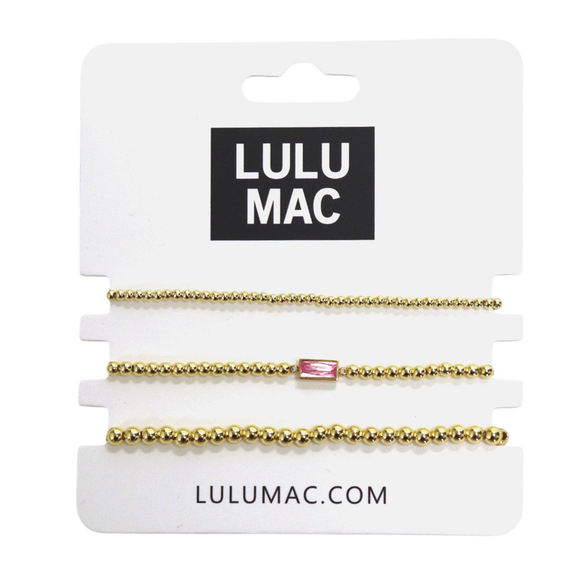 Lulu Mac Birthstone Bracelet October - A'Bekah's Boutique