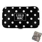 Lulu Mac Black/White Polka Dot Manicure Set - A'Bekah's Boutique