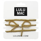 Lulu Mac Bow Bracelet - Gold - A'Bekah's Boutique
