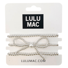 Lulu Mac Bow Bracelet - Silver - A'Bekah's Boutique