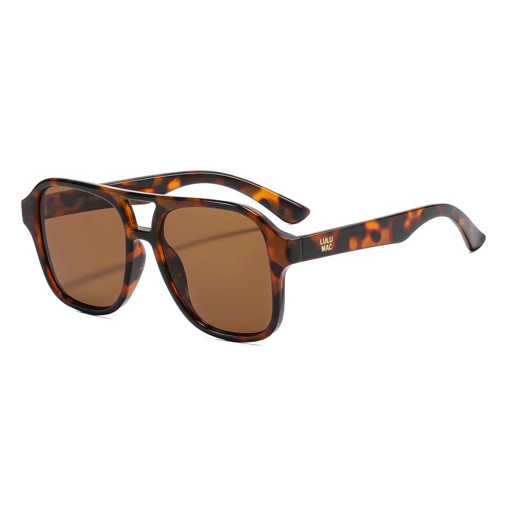 LULU MAC Camille Tortoise Sunglasses - A'Bekah's Boutique