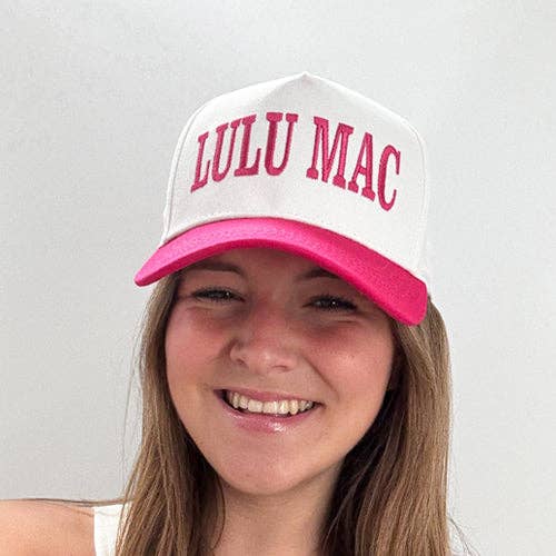 LULU MAC CAP HOT PINK - A'Bekah's Boutique