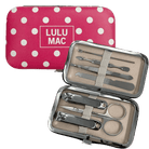 Lulu Mac Hot Pink/White Polka Dot Manicure Set - A'Bekah's Boutique