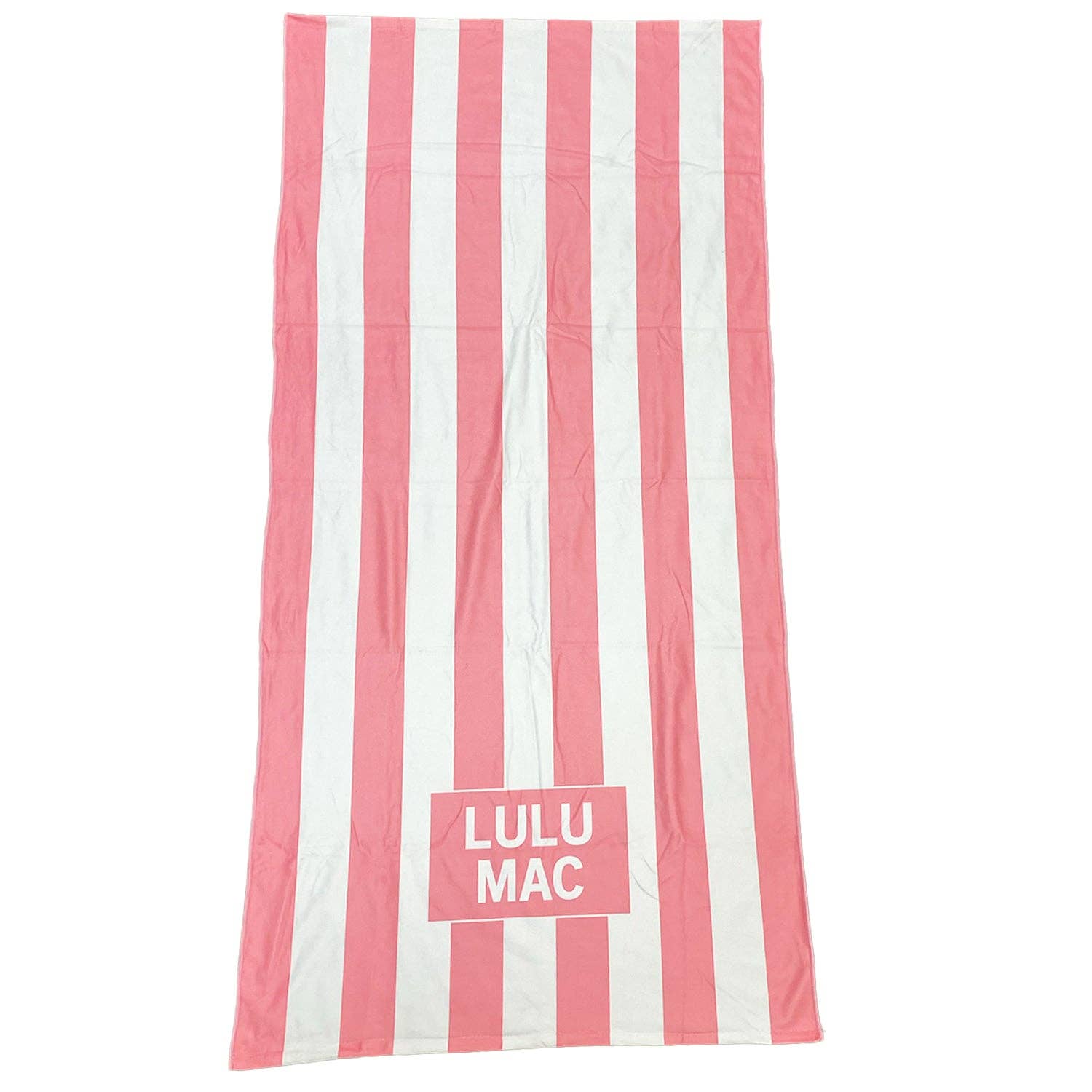 Lulu Mac Pink Darby Beach Towel - A'Bekah's Boutique
