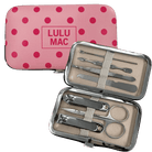 Lulu Mac Pink/Hot Pink Polka Dot Manicure Set - A'Bekah's Boutique