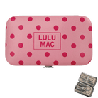 Lulu Mac Pink/Hot Pink Polka Dot Manicure Set - A'Bekah's Boutique