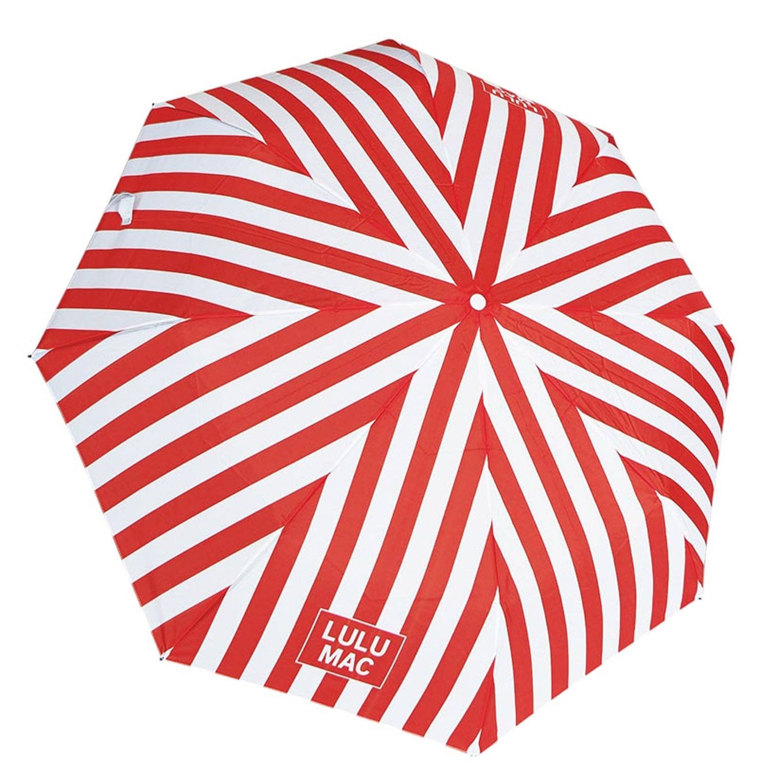 Lulu Mac Umbrella - Red Stripe - A'Bekah's Boutique