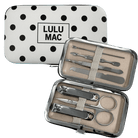 Lulu Mac White/Black Polka Dot Manicure Set - A'Bekah's Boutique