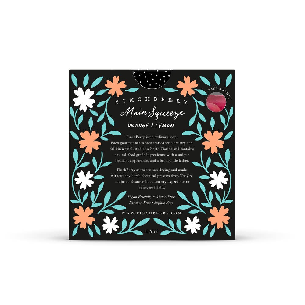 Main Squeeze Vegan - friendly Gluten - free Boxed Soap - A'Bekah's Boutique