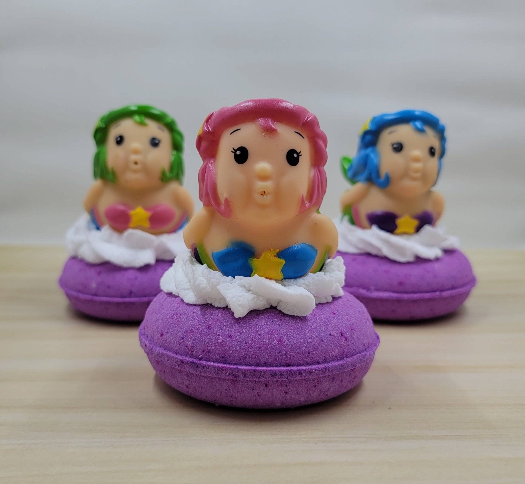 Mermaid Water Squirt Toy Donut Bath Bomb - A'Bekah's Boutique