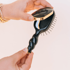 Mini Detangler Brush | Jet Black | Medium - A'Bekah's Boutique