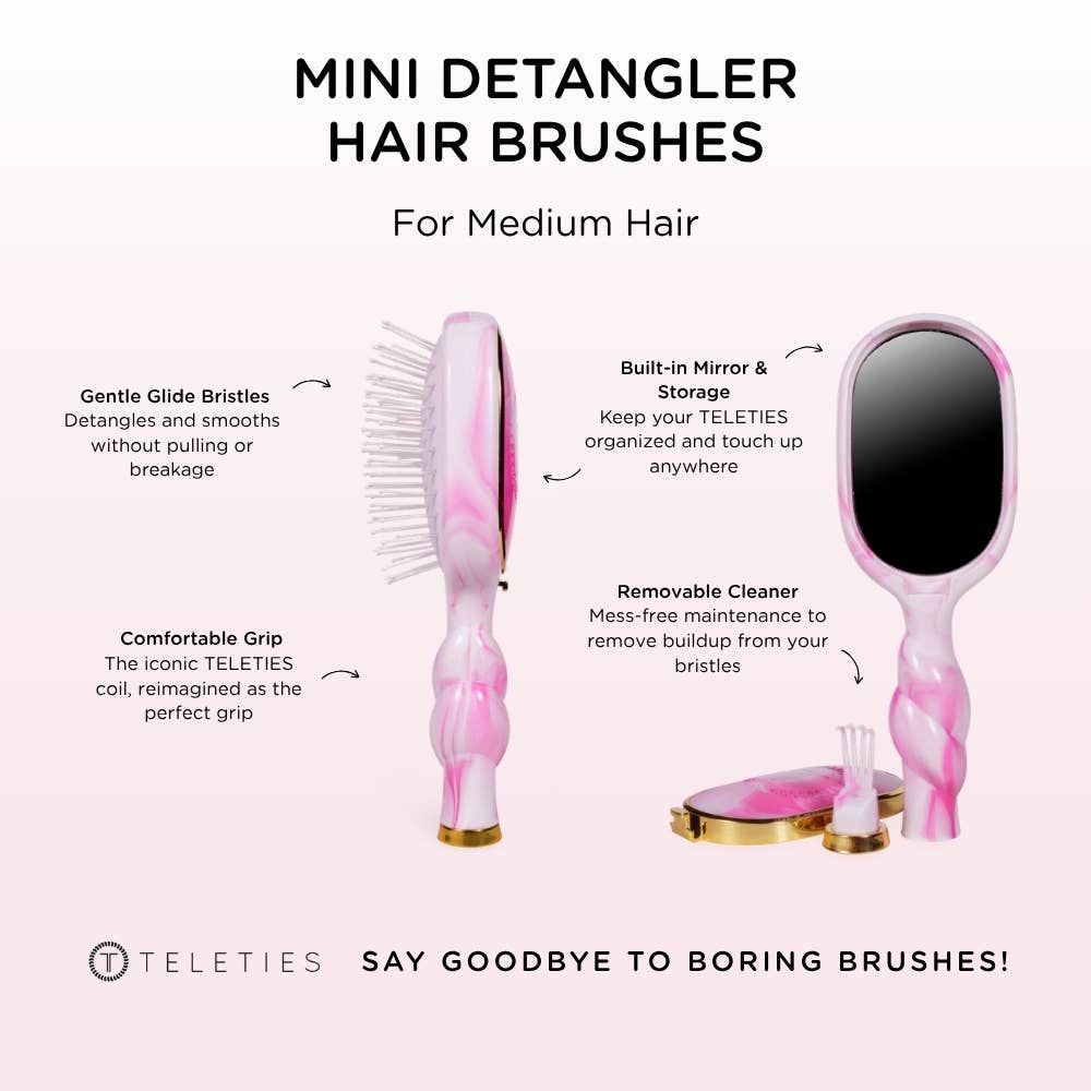Mini Detangler Brush | Medium | Pinch Me! - A'Bekah's Boutique