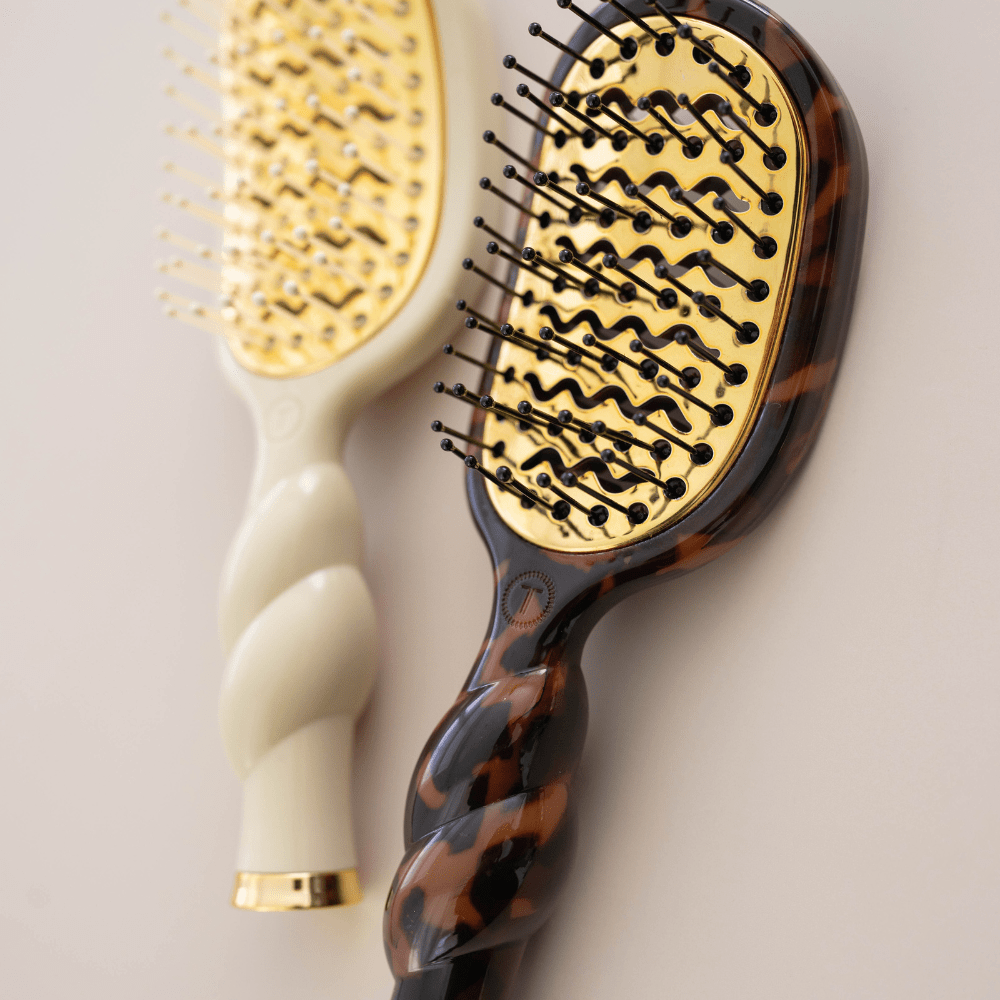 Mini Vented Brush | Tortoise - A'Bekah's Boutique