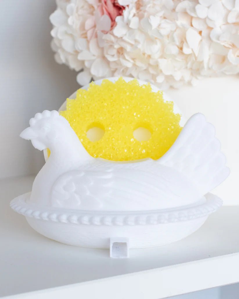 Nesting Hen Sponge Holder - A'Bekah's Boutique