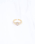 Nyla CZ Ring WR Gold - A'Bekah's Boutique