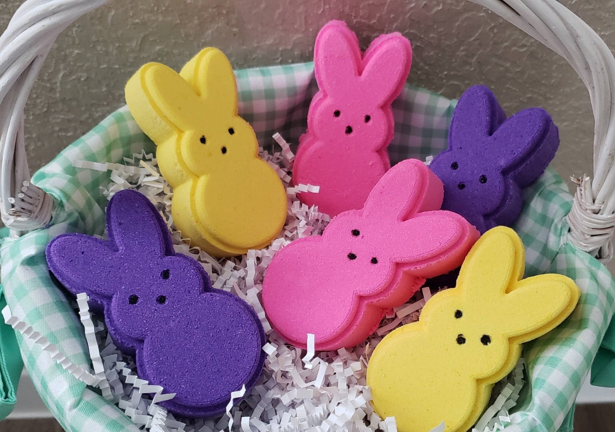Peeps Easter Bunny Bath Bombs, Easter Gift - A'Bekah's Boutique