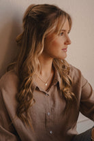 Pray Big Mini Tag Necklace | Christian Jewelry - A'Bekah's Boutique