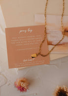 Pray Big Mini Tag Necklace | Christian Jewelry - A'Bekah's Boutique