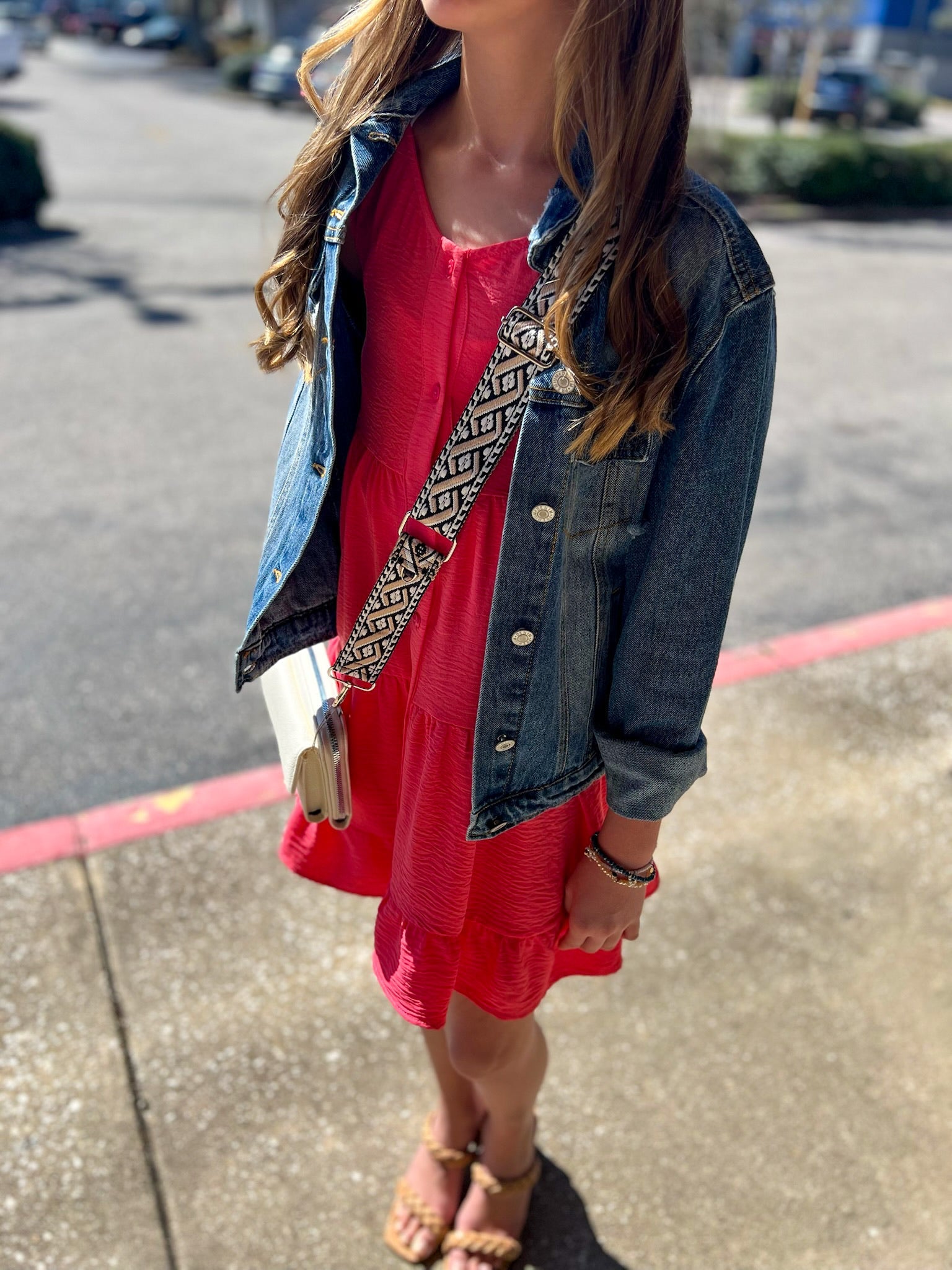 Pretty as a Princess Girls Coral Dress - A'Bekah's Boutique