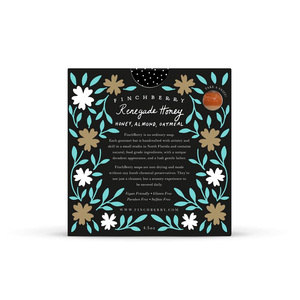Renegade Honey Vegan - friendly Gluten - free Boxed Soap - A'Bekah's Boutique