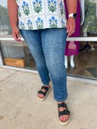 RFM Mia Bootcut Jeans Short Inseam 28" (C) - A'Bekah's Boutique