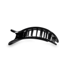 Round Flat Hair Clip | Med. | Jet Black - A'Bekah's Boutique