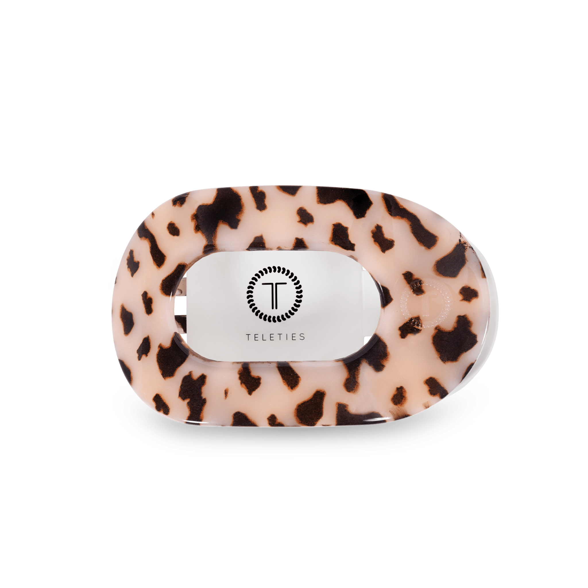 Round Flat Hair Clip | Medium | Blonde Tortoise - A'Bekah's Boutique