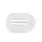 Round Flat Hair Clip | Small | Coconut White - A'Bekah's Boutique